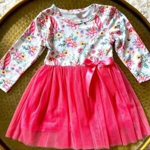 Girls Unicorn Tulle Party Dress 2T/3T